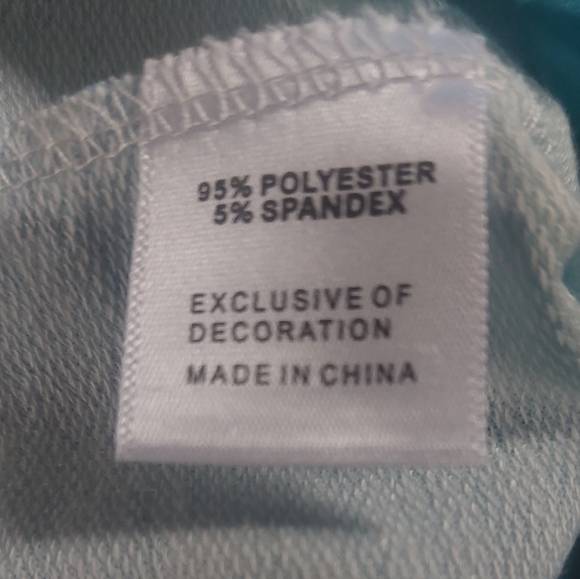 Rotita Size 1X Lace Up Ombre Print Long Sleeve Shirt - Picture 4 of 4